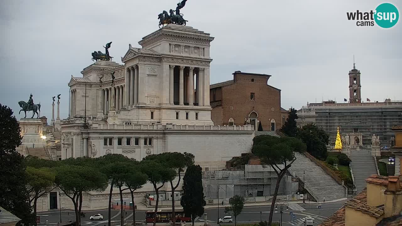 Rome Livecam – Vittoriano webcam – Altare della Patria