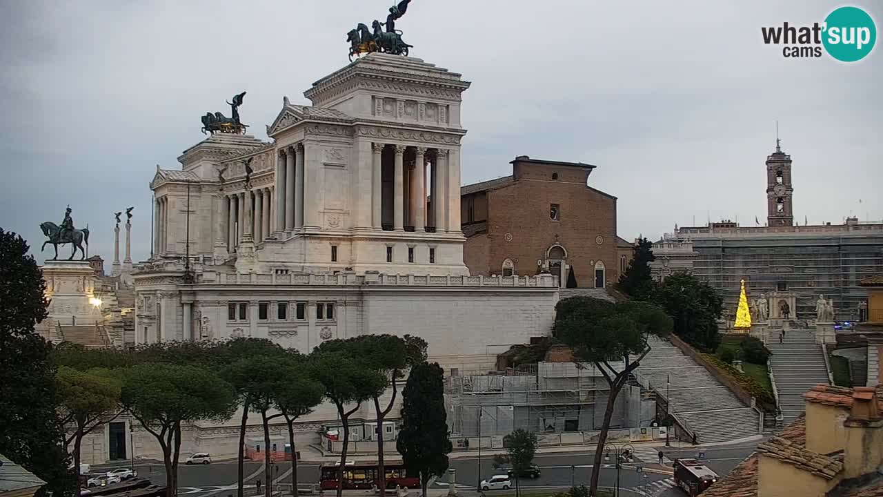 Rome Livecam – Vittoriano webcam – Altare della Patria