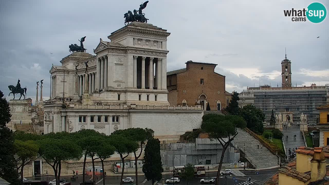 Rome Livecam – Vittoriano webcam – Altare della Patria