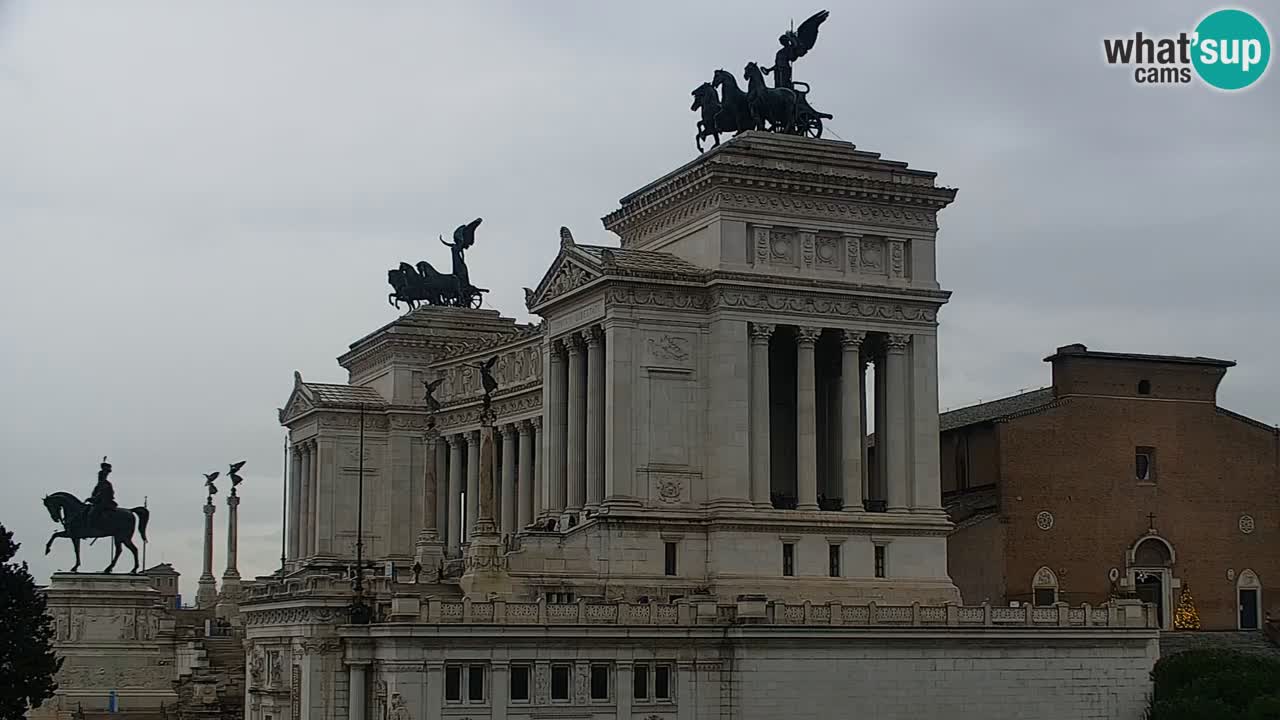 Rim Spletna kamera – Vittoriano – Oltar domovine