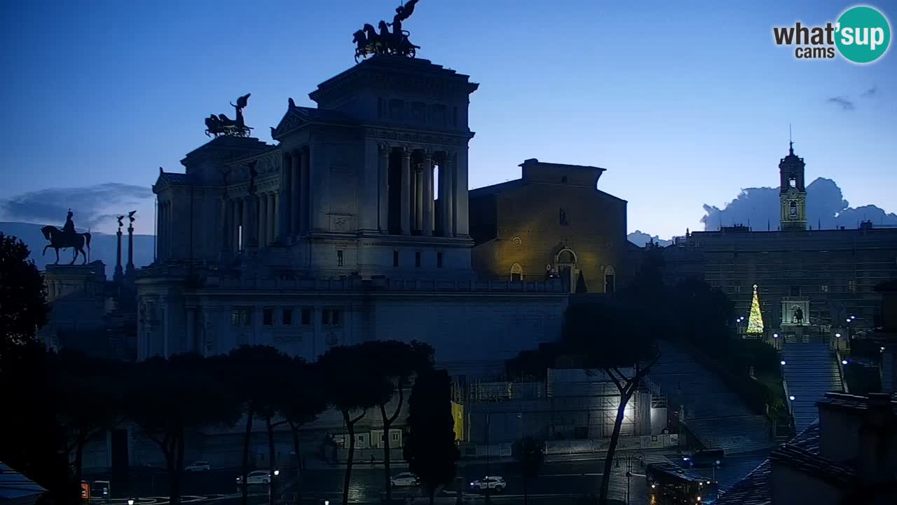 Rome Livecam – Vittoriano webcam – Altare della Patria