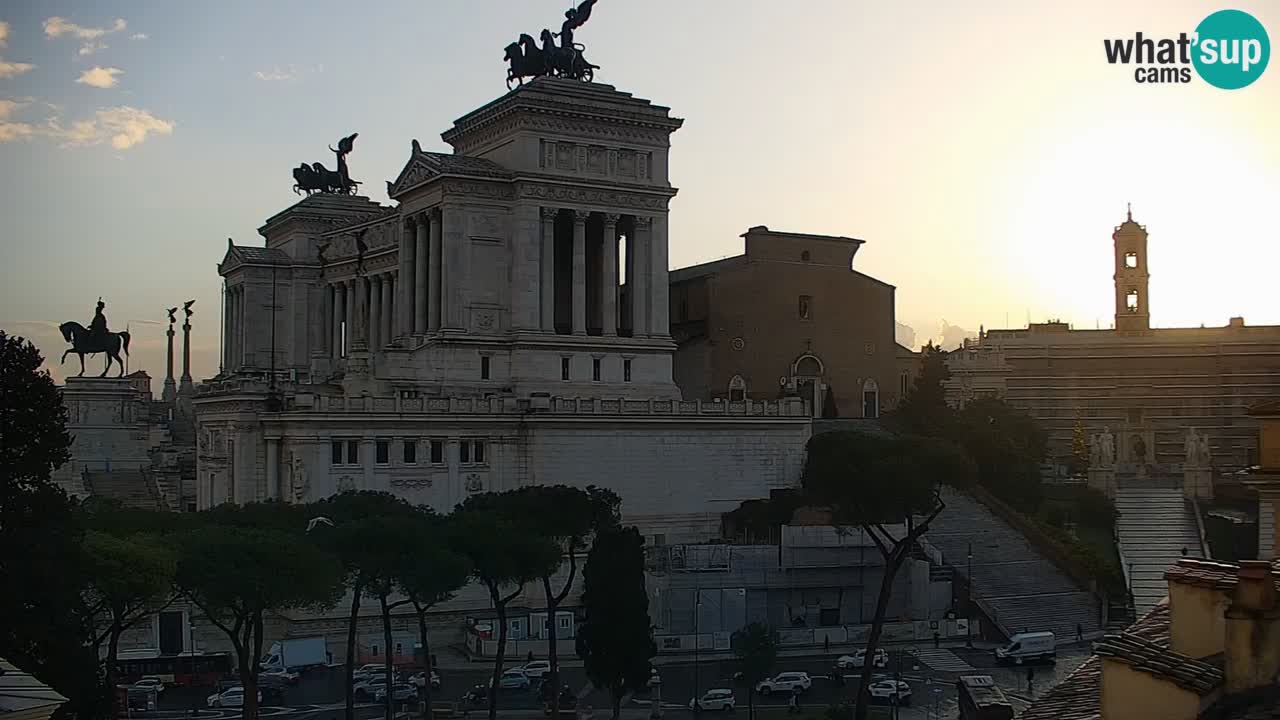 Roma Camera en vivo – Vittoriano webcam – Altare della Patria