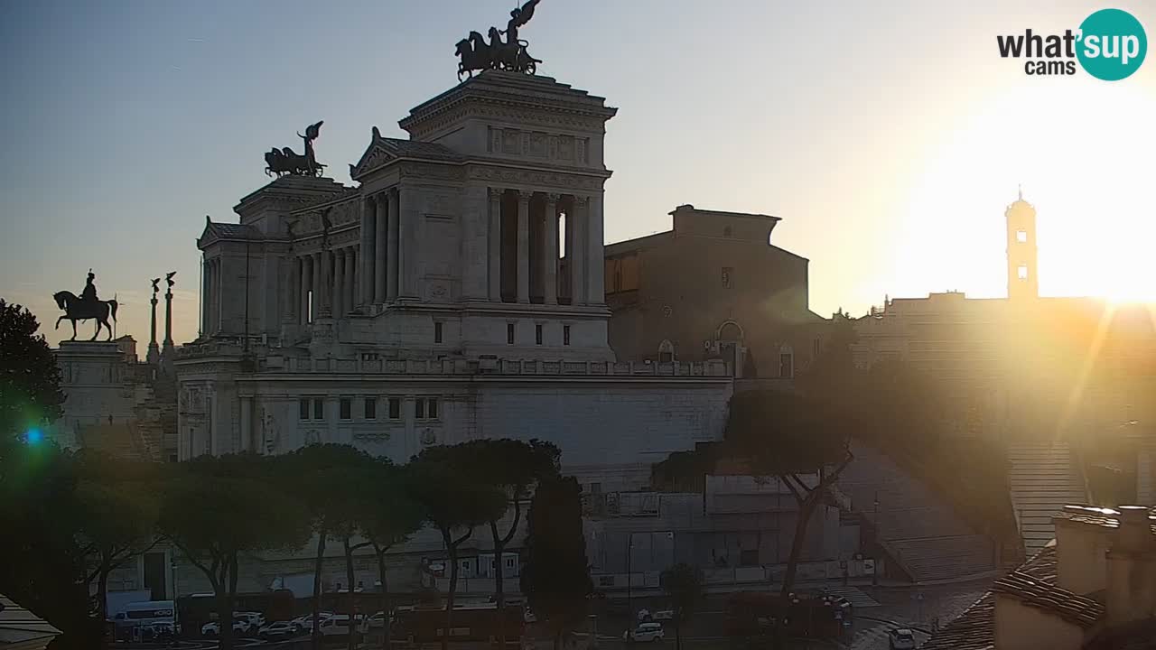 Rome Livecam – Vittoriano webcam – Altare della Patria
