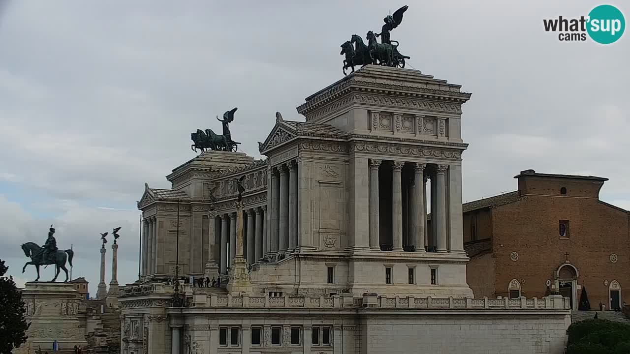Rome Livecam – Vittoriano webcam – Altare della Patria