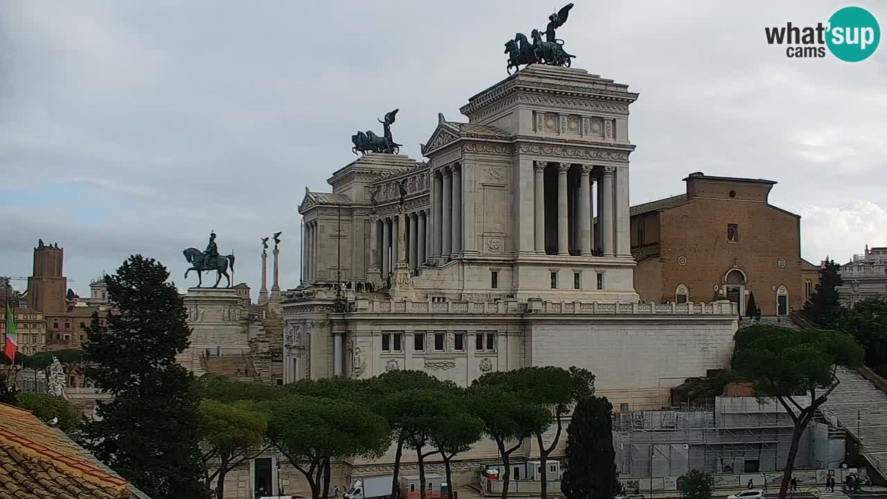 Rome Livecam – Vittoriano webcam – Autel de La Patrie