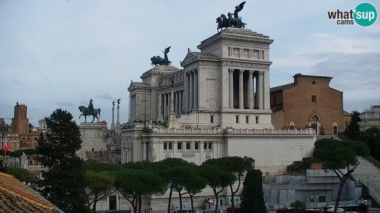 Rome Livecam – Vittoriano webcam – Autel de La Patrie