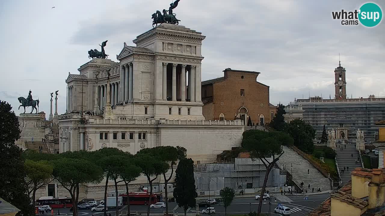 Roma Camera en vivo – Vittoriano webcam – Altare della Patria