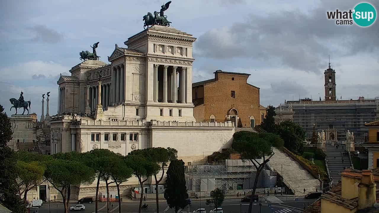 Roma Livecam – Vittoriano webcam – Altare della Patria