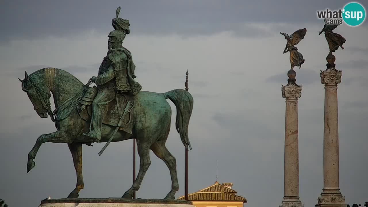 Rim Spletna kamera – Vittoriano – Oltar domovine