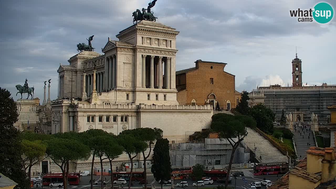 Rome Livecam – Vittoriano webcam – Altare della Patria