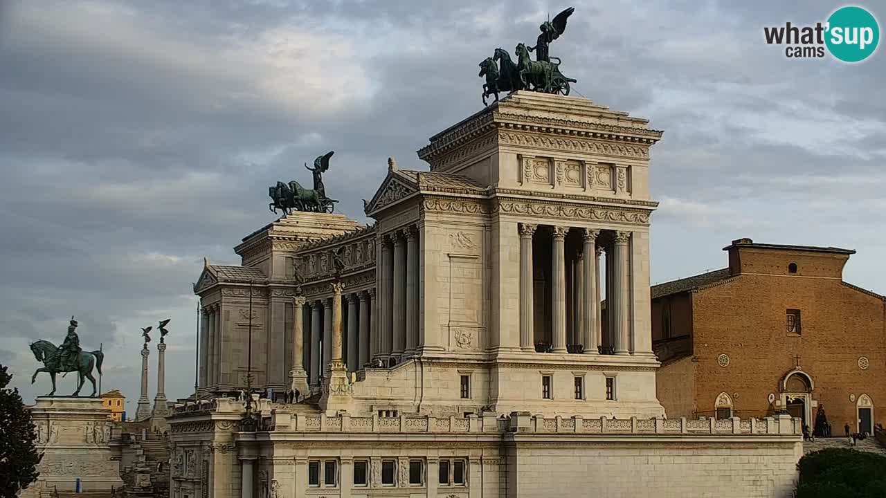 Roma Camera en vivo – Vittoriano webcam – Altare della Patria