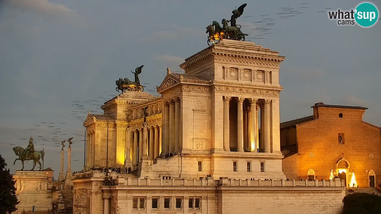 Roma Camera en vivo – Vittoriano webcam – Altare della Patria