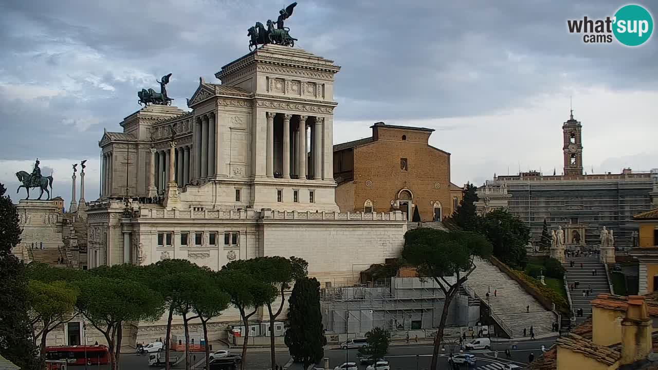 Rome Livecam – Vittoriano webcam – Altare della Patria