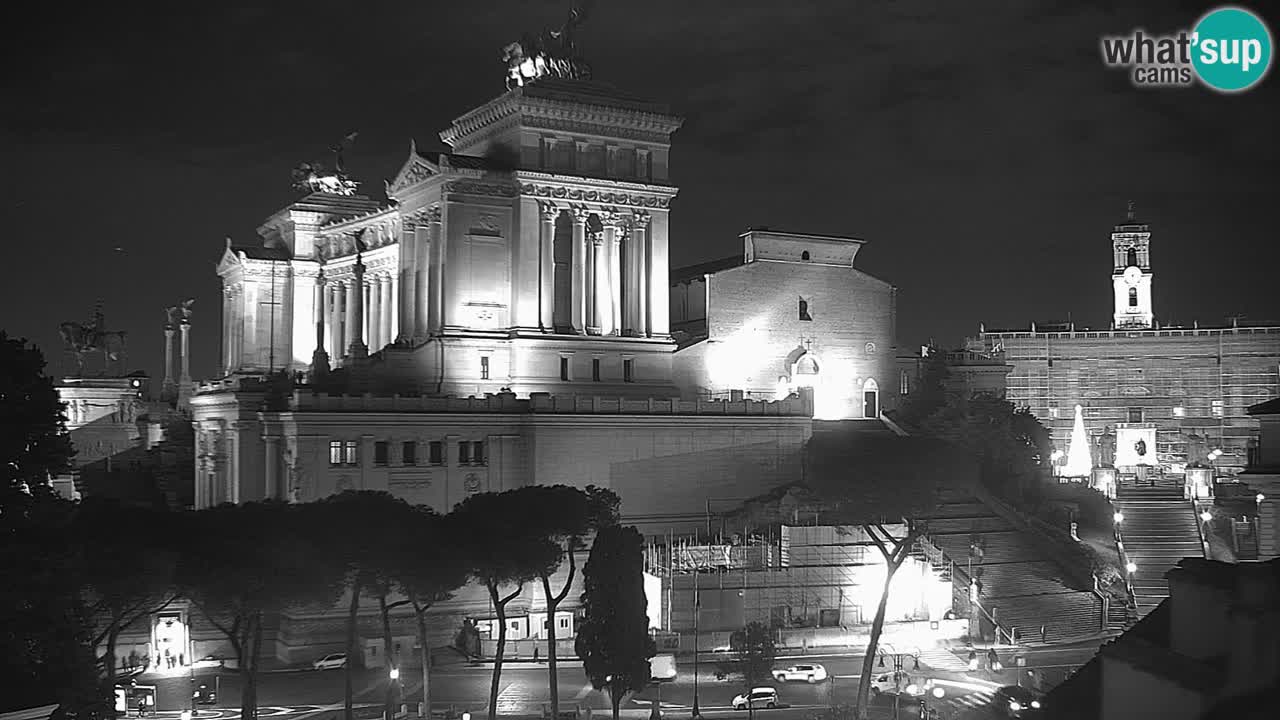 Rim Spletna kamera – Vittoriano – Oltar domovine