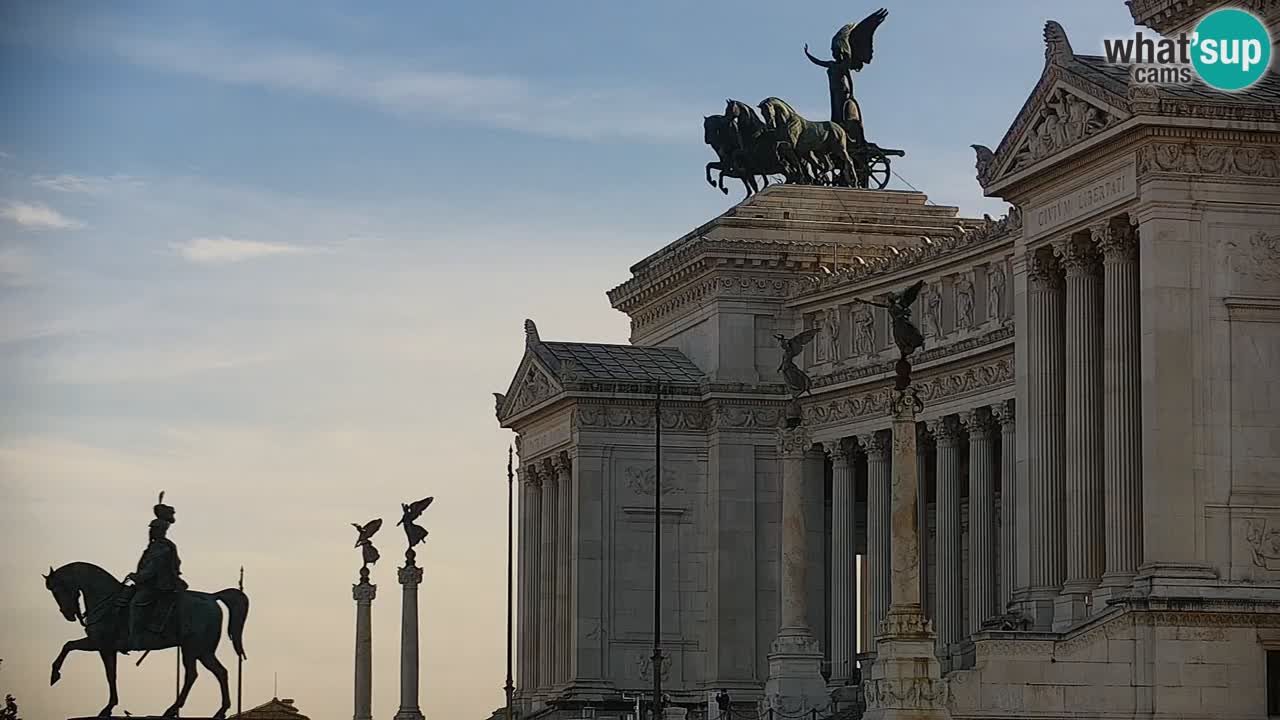 Rom Webcam – Vittoriano – Altar des Vaterlands