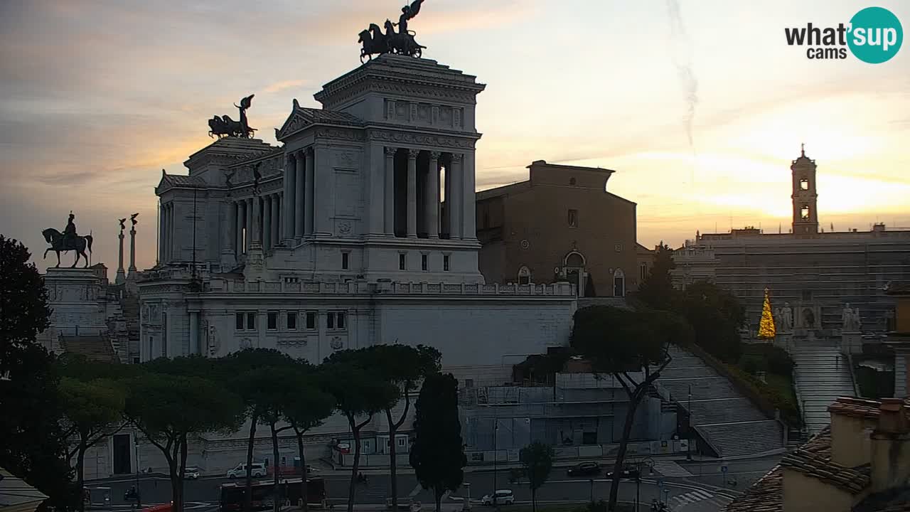 Rome Livecam – Vittoriano webcam – Autel de La Patrie