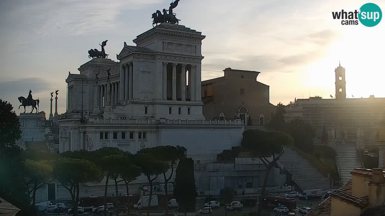 Roma Camera en vivo – Vittoriano webcam – Altare della Patria