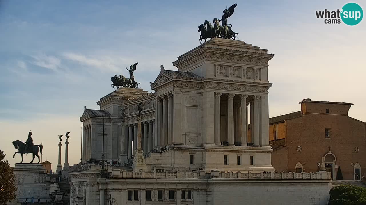 Rome Livecam – Vittoriano webcam – Altare della Patria