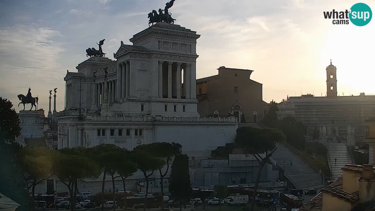 Roma Camera en vivo – Vittoriano webcam – Altare della Patria