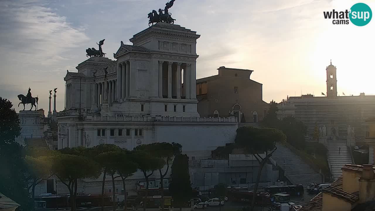 Rome Livecam – Vittoriano webcam – Autel de La Patrie