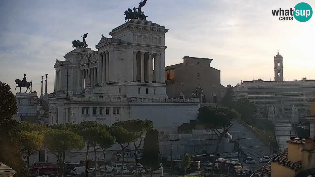 Roma Livecam – Vittoriano webcam – Altare della Patria