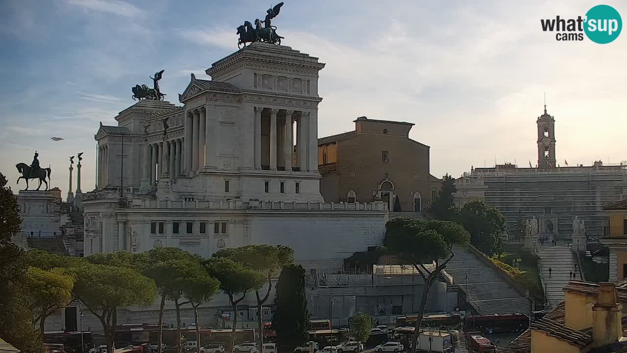Rome Livecam – Vittoriano webcam – Altare della Patria