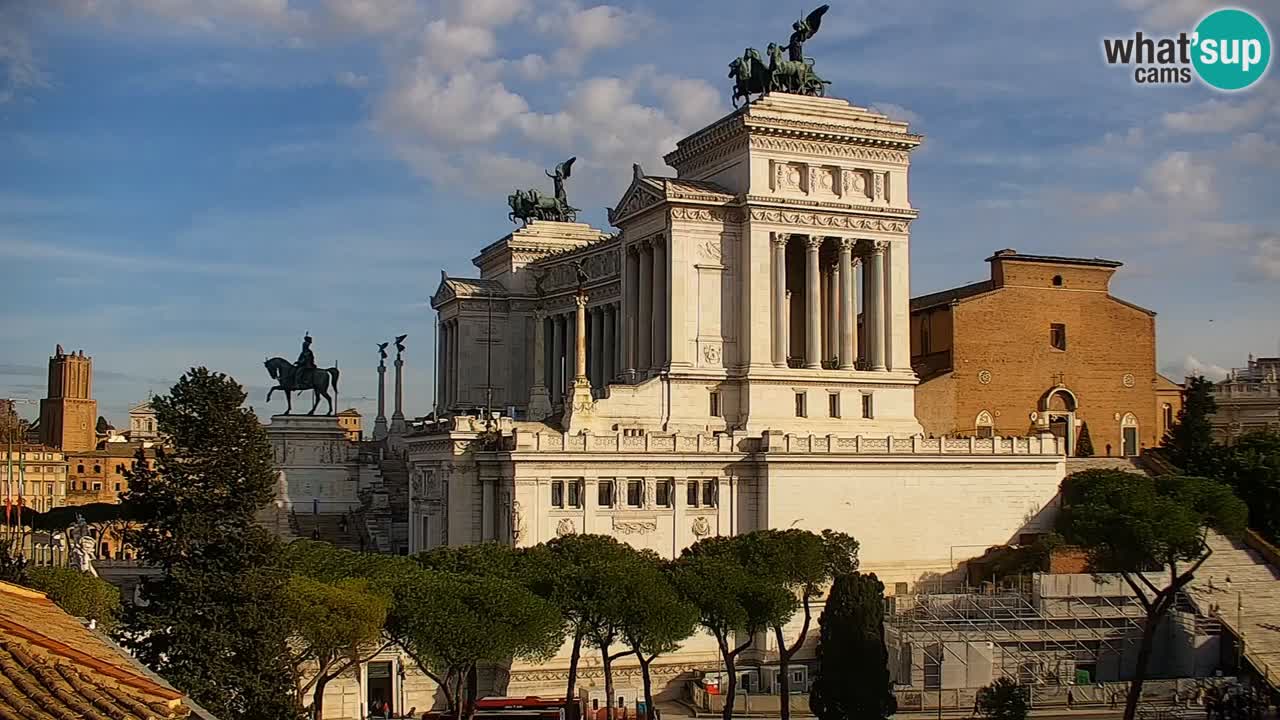 Rim Spletna kamera – Vittoriano – Oltar domovine