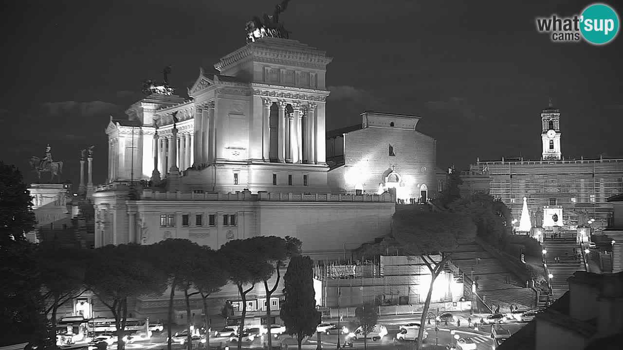 Rim Spletna kamera – Vittoriano – Oltar domovine