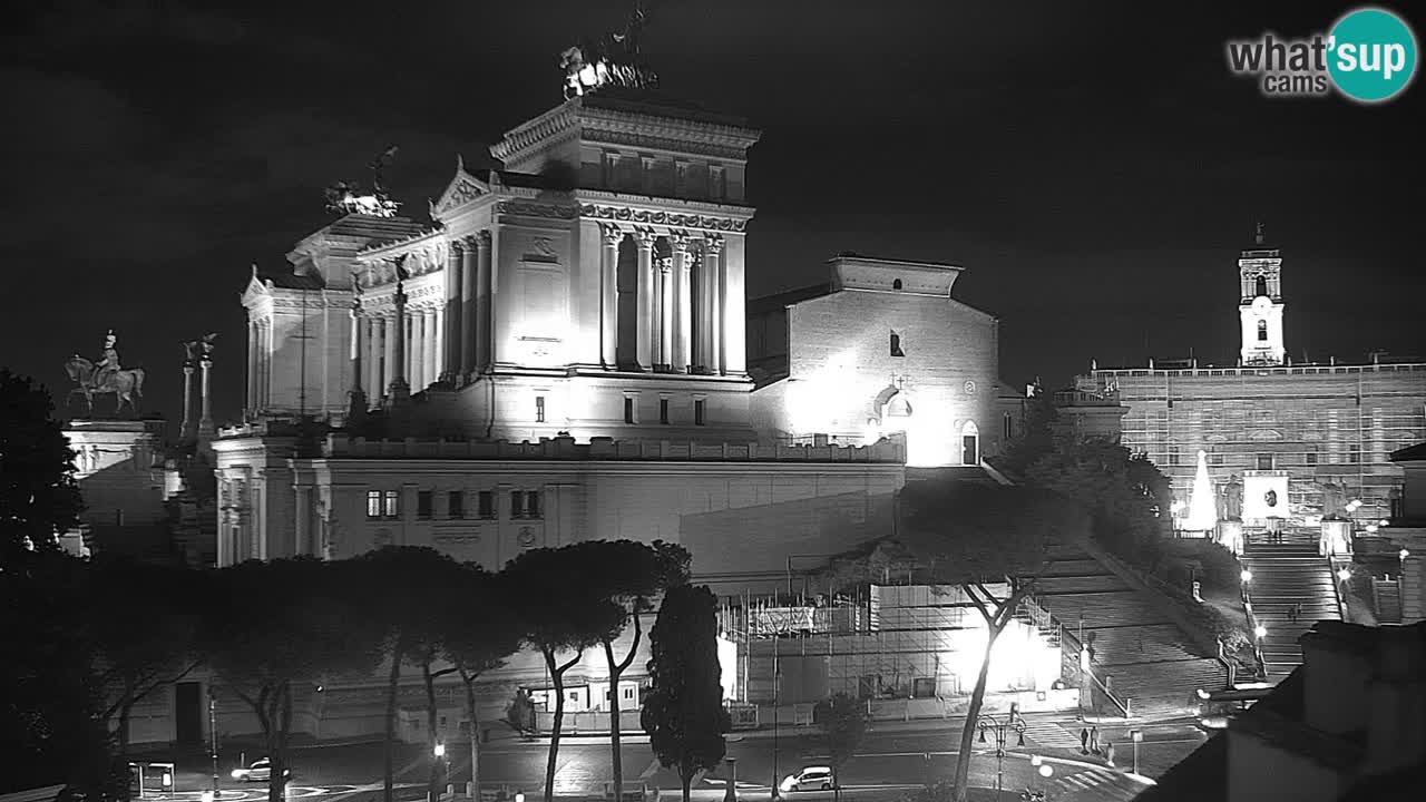 Rim Spletna kamera – Vittoriano – Oltar domovine