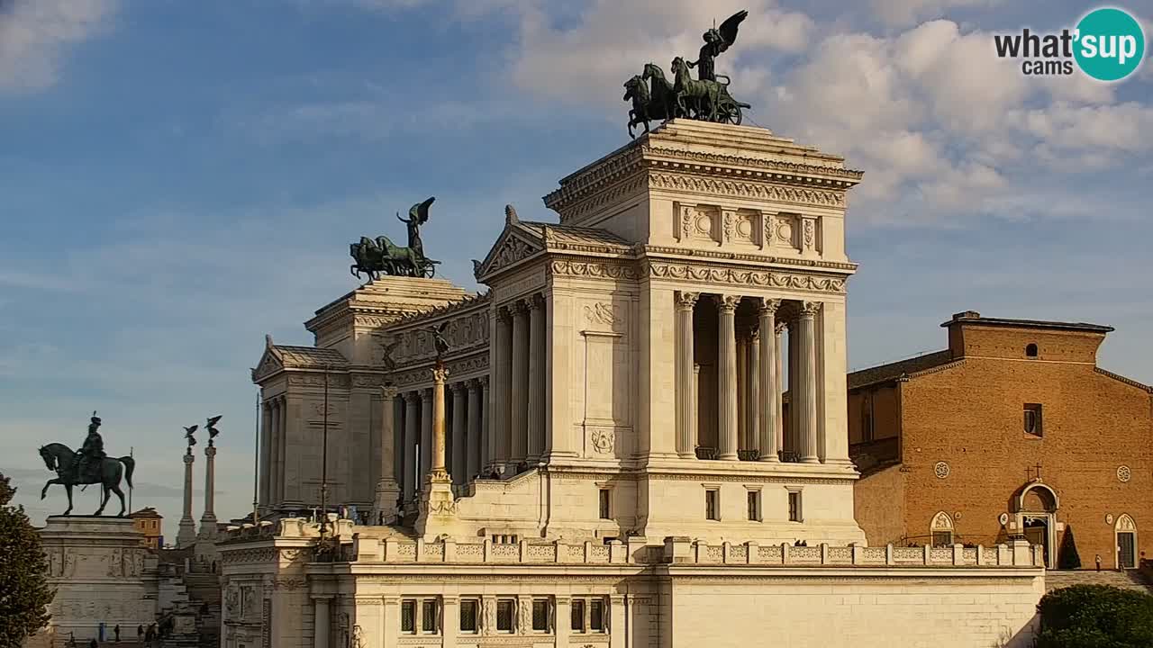 Roma Camera en vivo – Vittoriano webcam – Altare della Patria