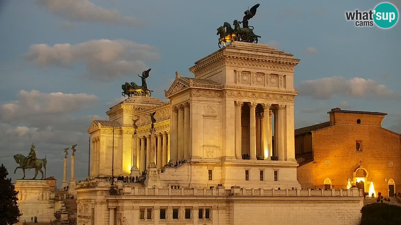 Rome Livecam – Vittoriano webcam – Altare della Patria