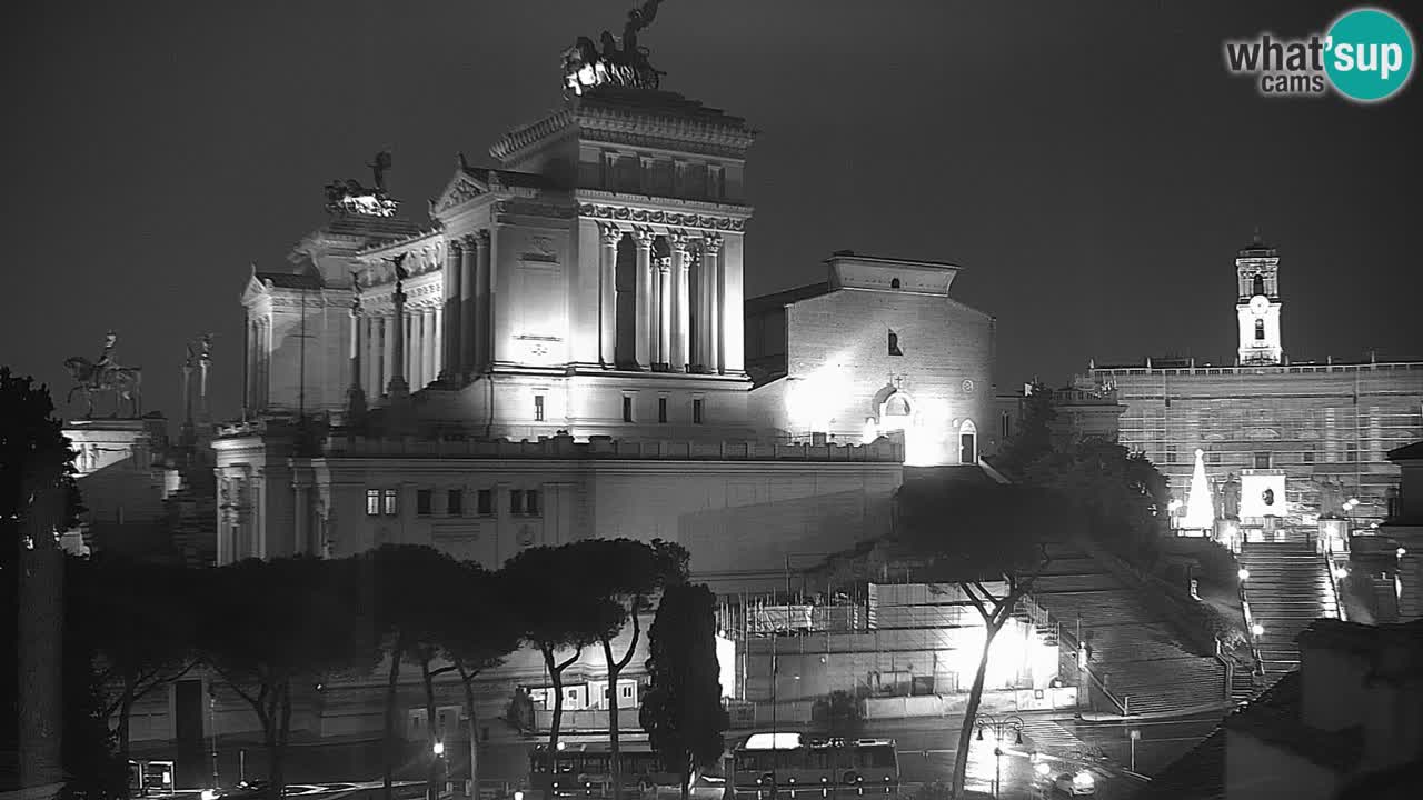 Rim Spletna kamera – Vittoriano – Oltar domovine