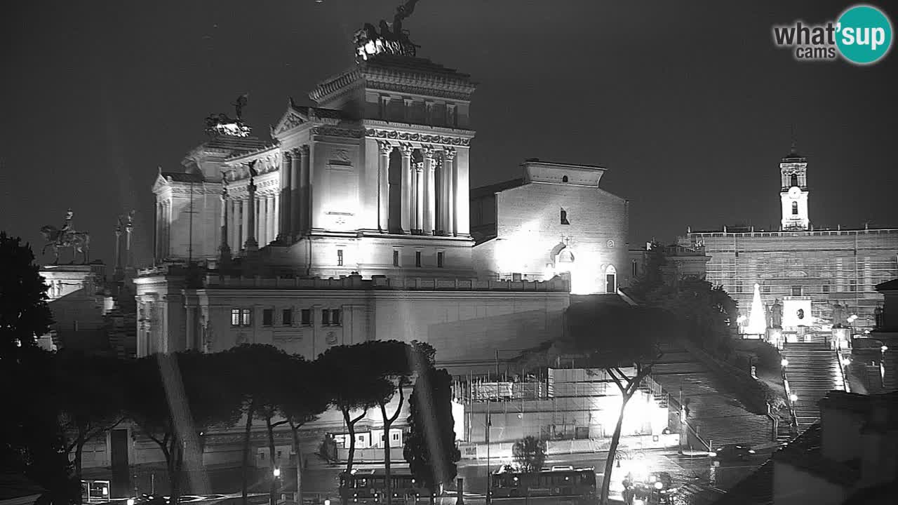 Rim Spletna kamera – Vittoriano – Oltar domovine