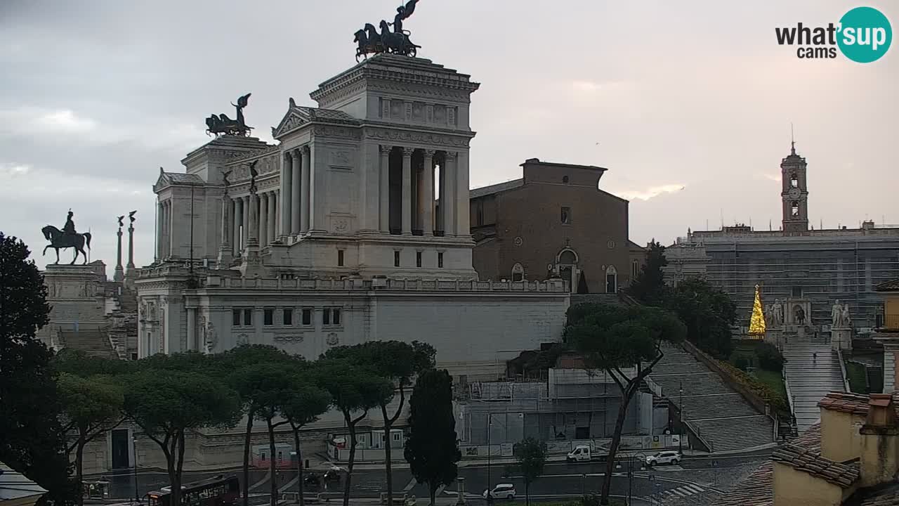 Rome Livecam – Vittoriano webcam – Altare della Patria