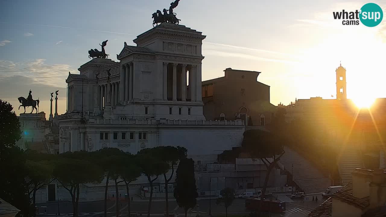 Rome Livecam – Vittoriano webcam – Autel de La Patrie
