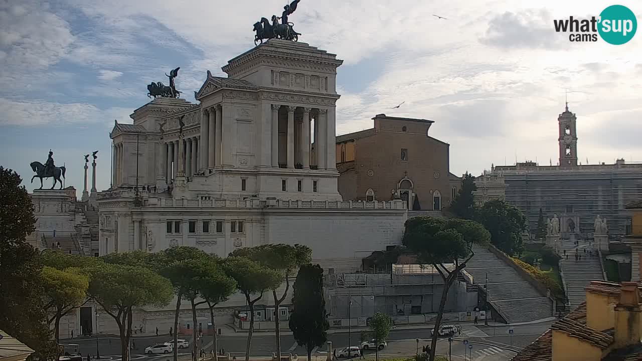 Rome Livecam – Vittoriano webcam – Autel de La Patrie