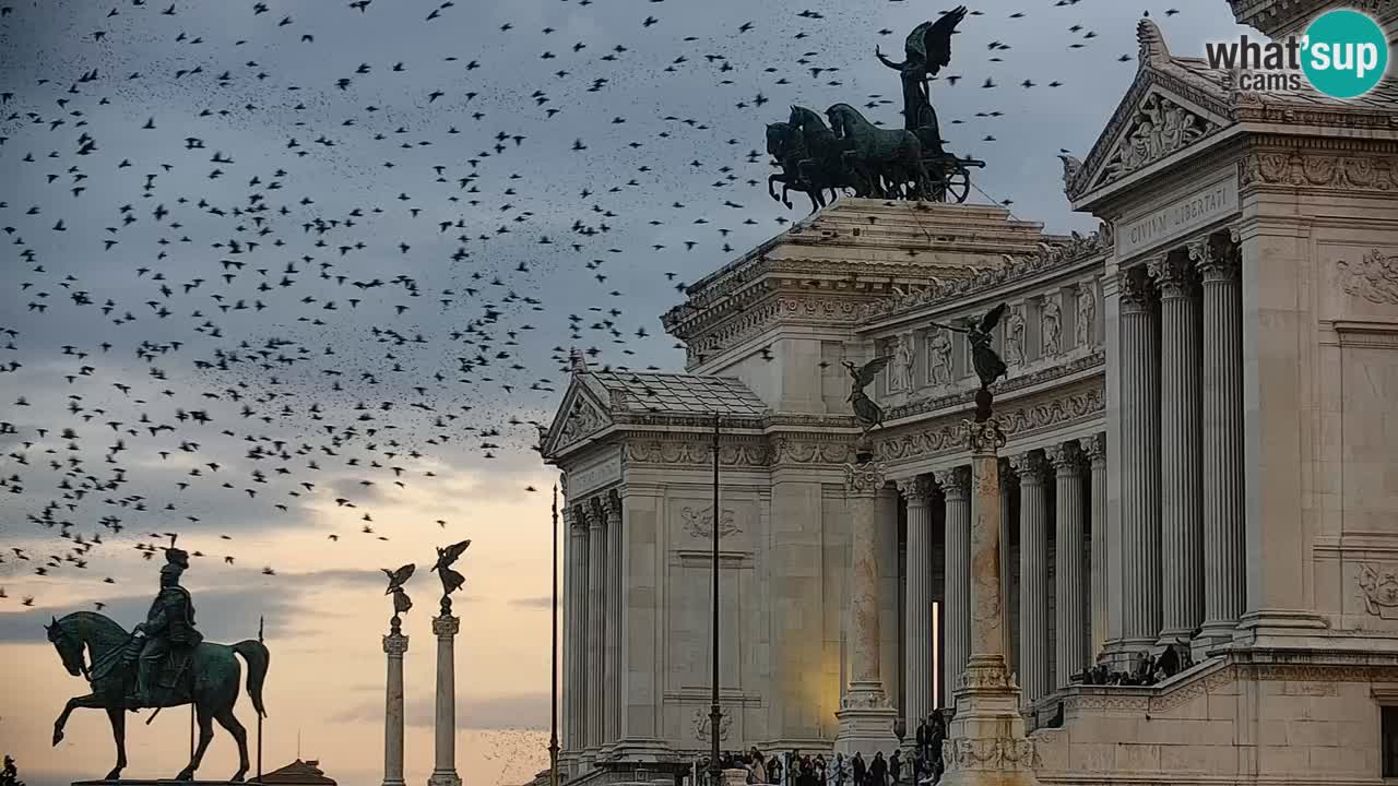 Rim Web kamera – Vittoriano – Altare della patria