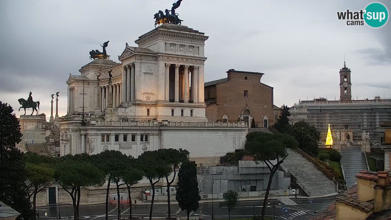 Rome Livecam – Vittoriano webcam – Altare della Patria