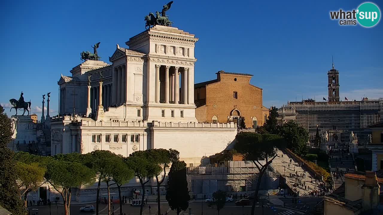 Roma Camera en vivo – Vittoriano webcam – Altare della Patria