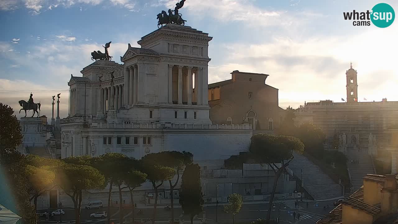 Rim Spletna kamera – Vittoriano – Oltar domovine