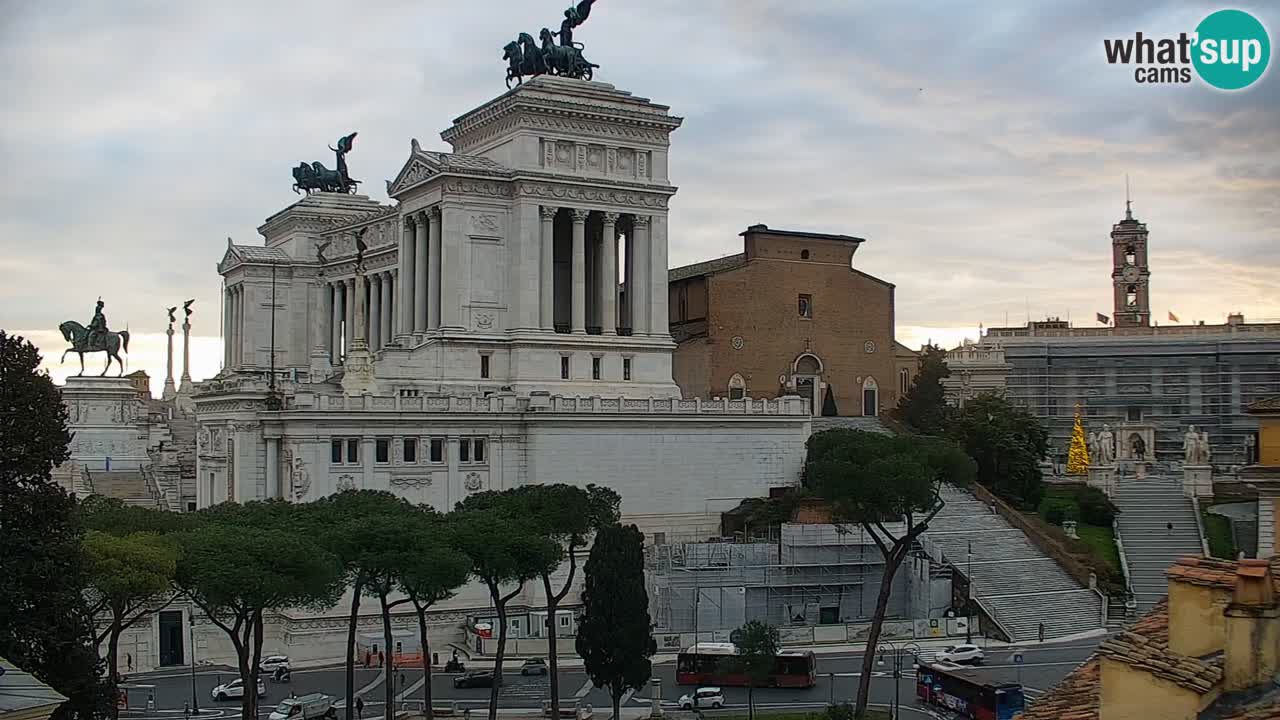 Rim Spletna kamera – Vittoriano – Oltar domovine