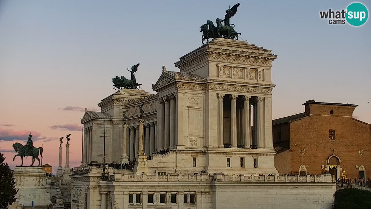 Roma Livecam – Vittoriano webcam – Altare della Patria