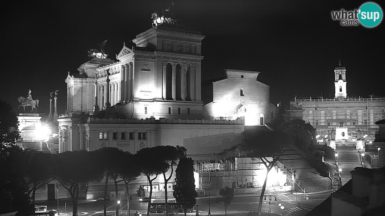 Rome Livecam – Vittoriano webcam – Altare della Patria