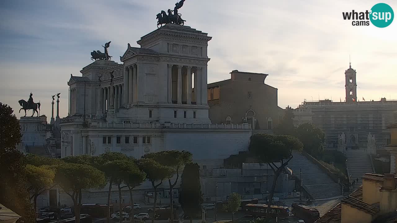 Rome Livecam – Vittoriano webcam – Altare della Patria