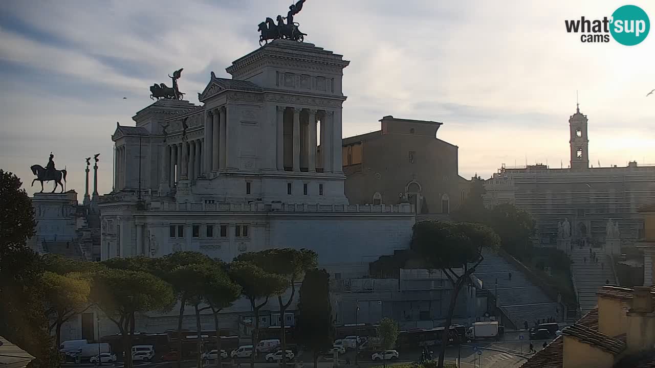 Rome Livecam – Vittoriano webcam – Autel de La Patrie