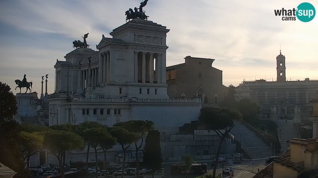 Rim Spletna kamera – Vittoriano – Oltar domovine