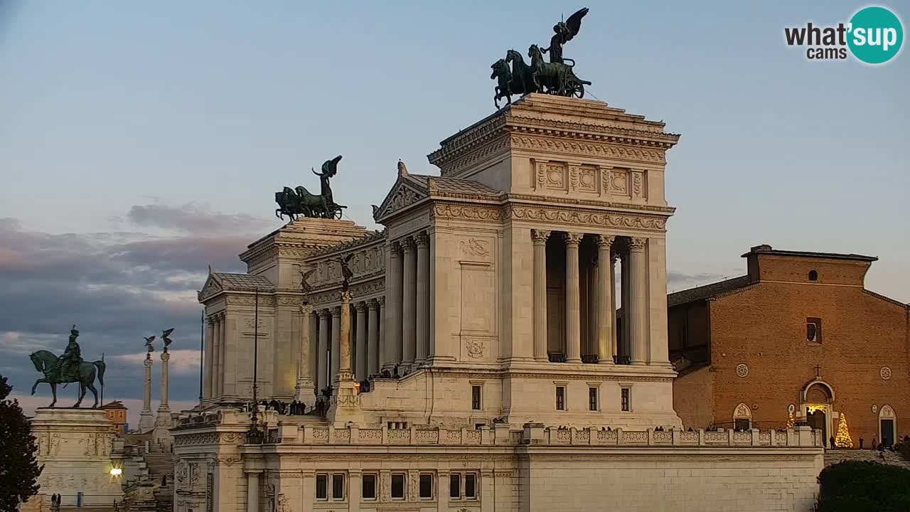 Rome Livecam – Vittoriano webcam – Altare della Patria