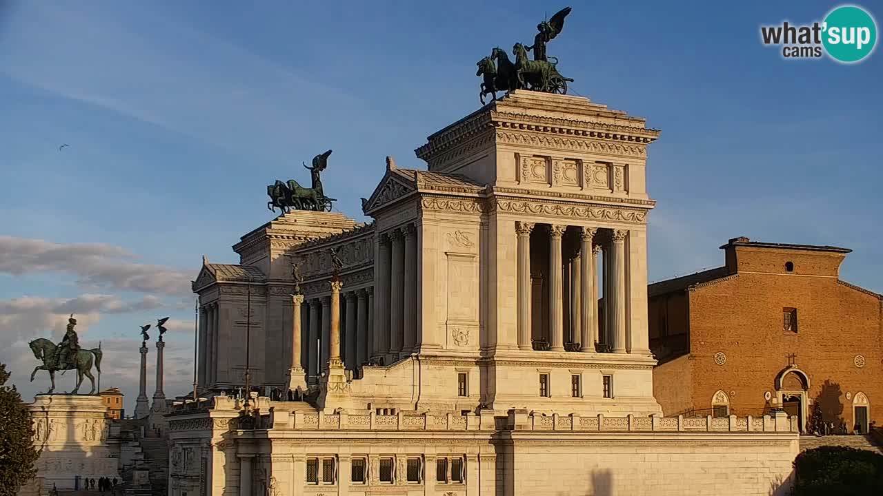 Rom Webcam – Vittoriano – Altar des Vaterlands