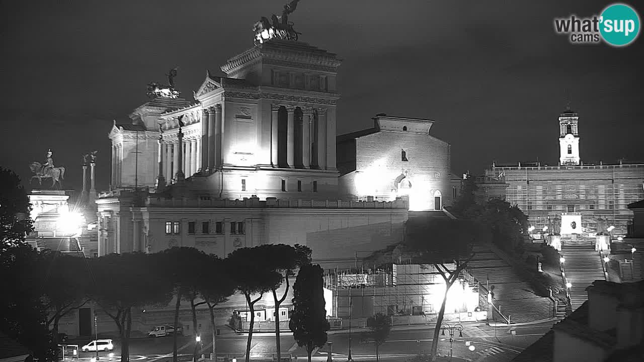 Rim Spletna kamera – Vittoriano – Oltar domovine
