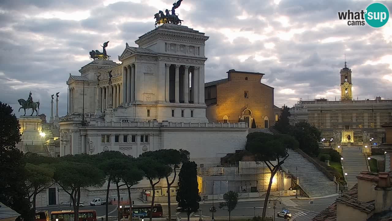 Rome Livecam – Vittoriano webcam – Autel de La Patrie